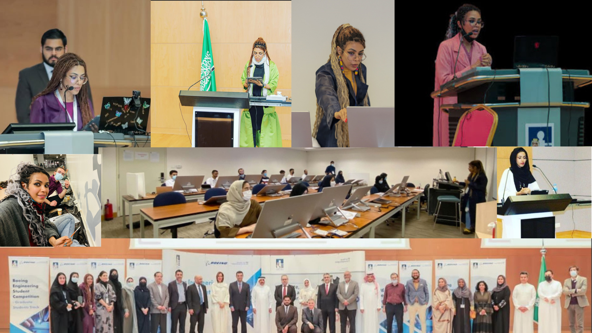 Alfaisal University engineering events grid